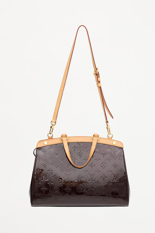 Louis Vuitton 2014 Monogram Vernis Brea MM Bag
