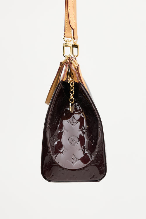 Louis Vuitton 2014 Monogram Vernis Brea MM Bag