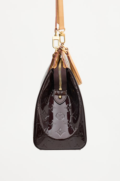 Louis Vuitton 2014 Monogram Vernis Brea MM Bag