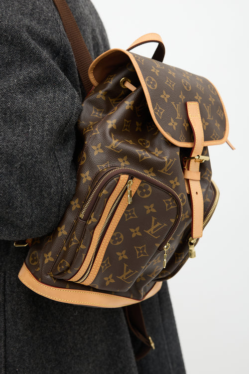 Louis Vuitton 2015 Monogram Bosphore Backpack