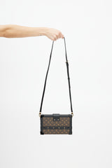 Louis Vuitton 2017 Brown Monogram Petite Malle Bag