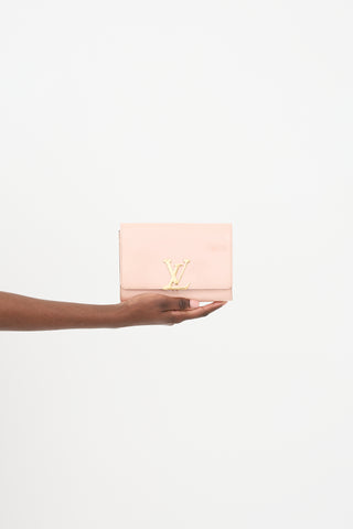 Louis Vuitton 2017 Patent Louise Chain Flap Bag