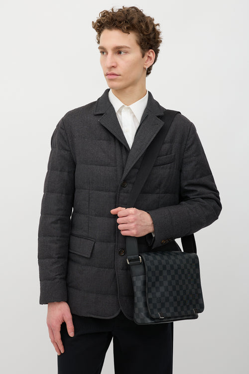 Louis Vuitton 2018 Damier Graphite District PM Bag