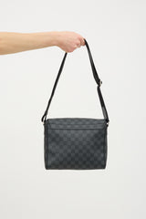 Louis Vuitton 2018 Damier Graphite District PM Bag
