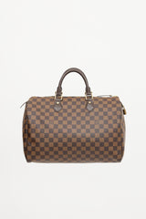 Louis Vuitton 2018 Damier Ebene Speedy 35 Bag