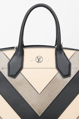 Louis Vuitton 2018 Leather & Suede City Steamer Bag