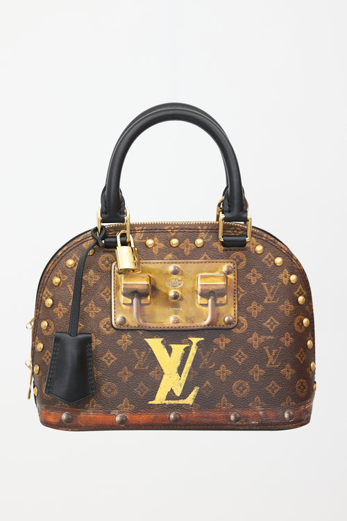 Louis Vuitton 2018 Monogram Time Trunk Alma BB Bag