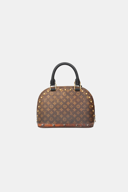 Louis Vuitton 2018 Monogram Time Trunk Alma BB Bag