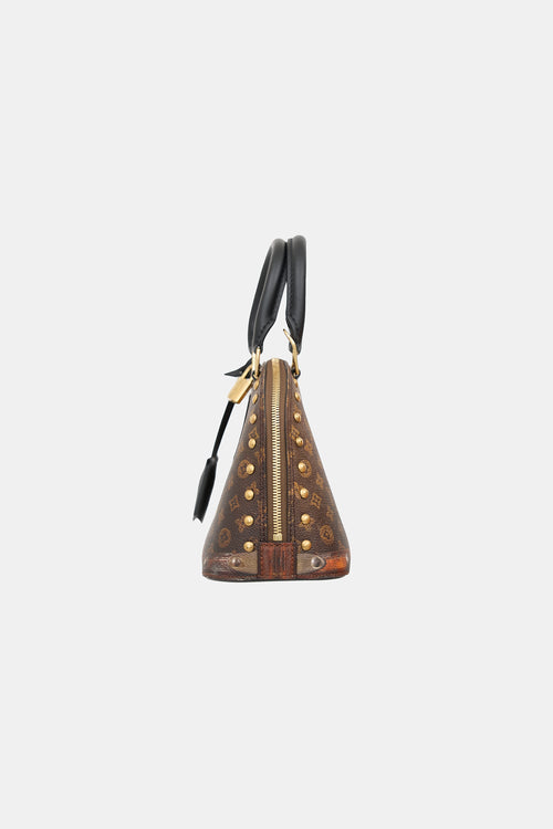 Louis Vuitton 2018 Monogram Time Trunk Alma BB Bag