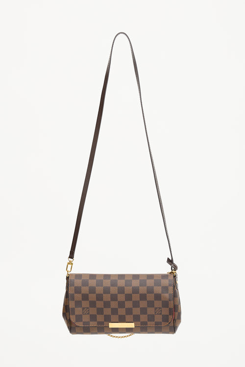 Louis Vuitton 2019 Damier Ebene Favourite MM Bag