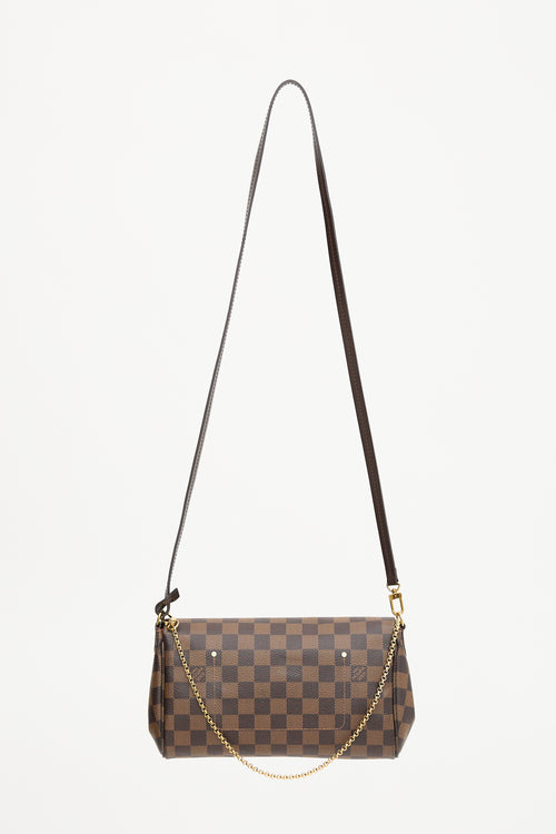 Louis Vuitton 2019 Damier Ebene Favourite MM Bag