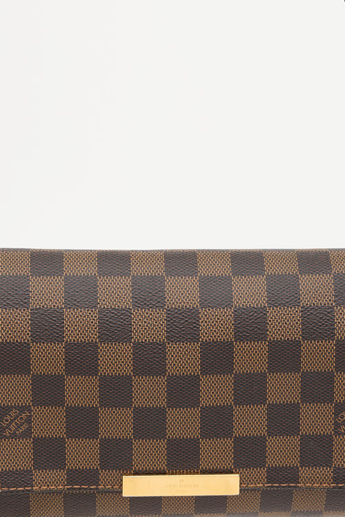 Louis Vuitton 2019 Damier Ebene Favourite MM Bag