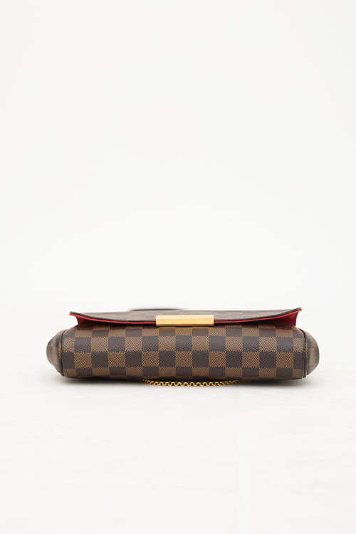 Louis Vuitton 2019 Damier Ebene Favourite MM Bag