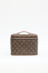 Louis Vuitton 2019 Monogram Canvas Nice BB Vanity Case Bag