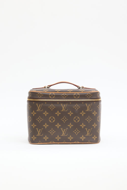 Louis Vuitton 2019 Monogram Canvas Nice BB Vanity Case Bag