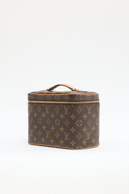 Louis Vuitton 2019 Monogram Canvas Nice BB Vanity Case Bag