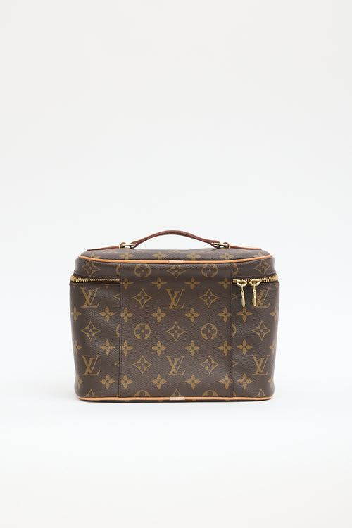 Louis Vuitton 2019 Monogram Canvas Nice BB Vanity Case Bag