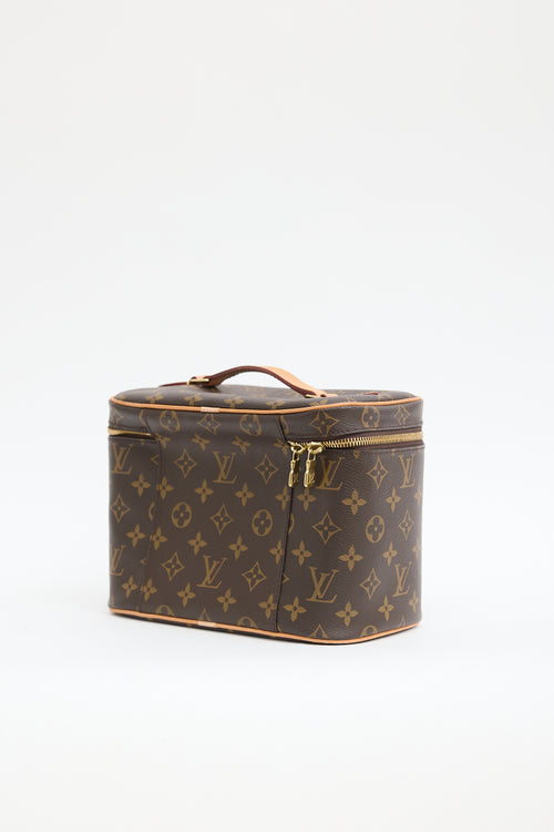 Louis Vuitton 2019 Monogram Canvas Nice BB Vanity Case Bag