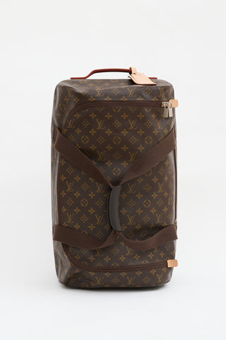 Louis Vuitton 2019 Monogram Horizon Soft Duffle 55 Luggage