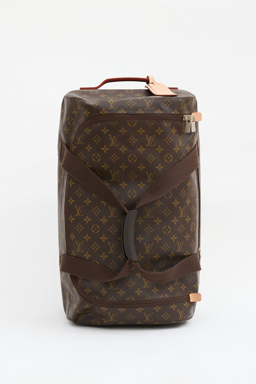 Louis Vuitton 2019 Monogram Horizon Soft Duffle 55 Luggage