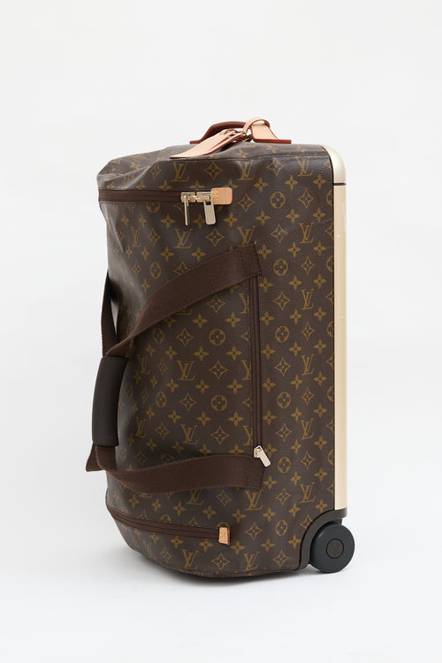 Louis Vuitton 2019 Monogram Horizon Soft Duffle 55 Luggage