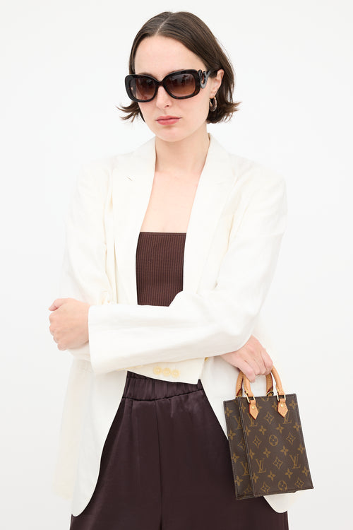 Louis Vuitton 2020 Monogram Canvas Petit Sac Plat Bag