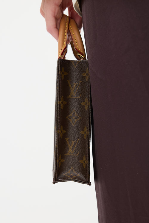 Louis Vuitton 2020 Monogram Canvas Petit Sac Plat Bag