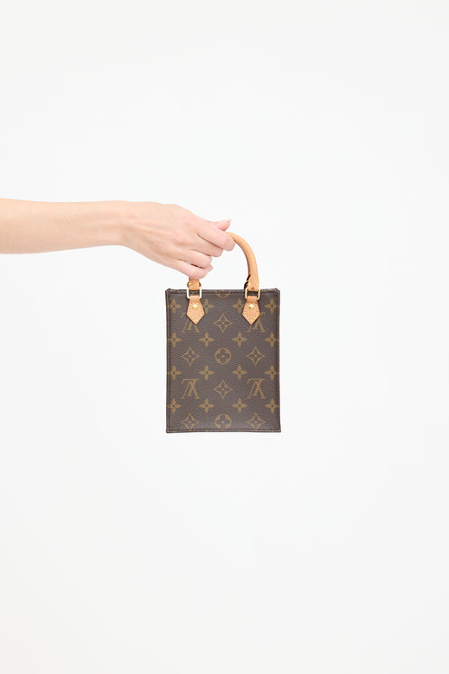 Louis Vuitton 2020 Monogram Canvas Petit Sac Plat Bag