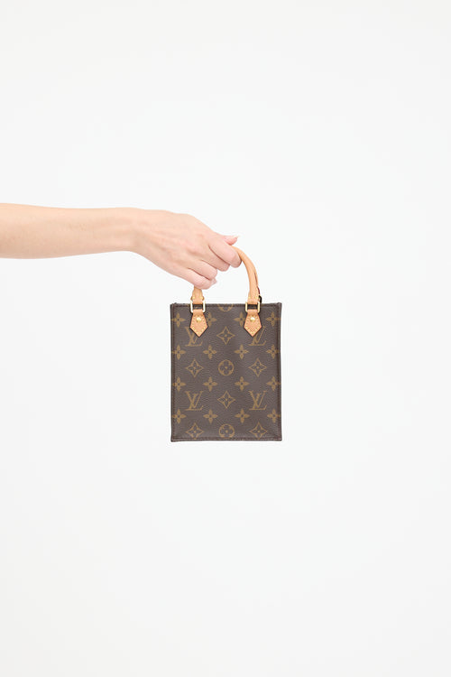 Louis Vuitton 2020 Monogram Canvas Petit Sac Plat Bag