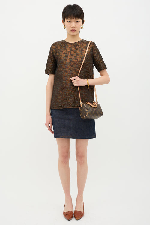 Louis Vuitton 2020 Monogram Nano Speedy Bag