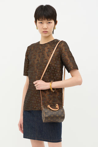 Louis Vuitton 2020 Monogram Nano Speedy Bag