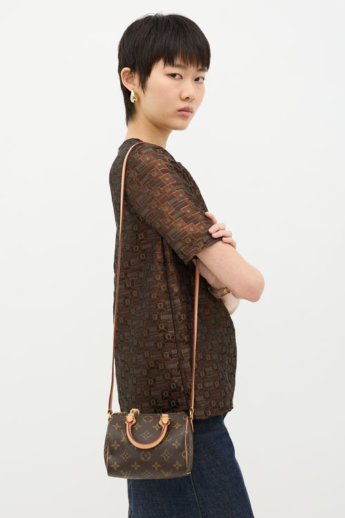 Louis Vuitton 2020 Monogram Nano Speedy Bag