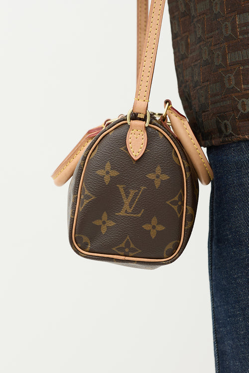 Louis Vuitton 2020 Monogram Nano Speedy Bag