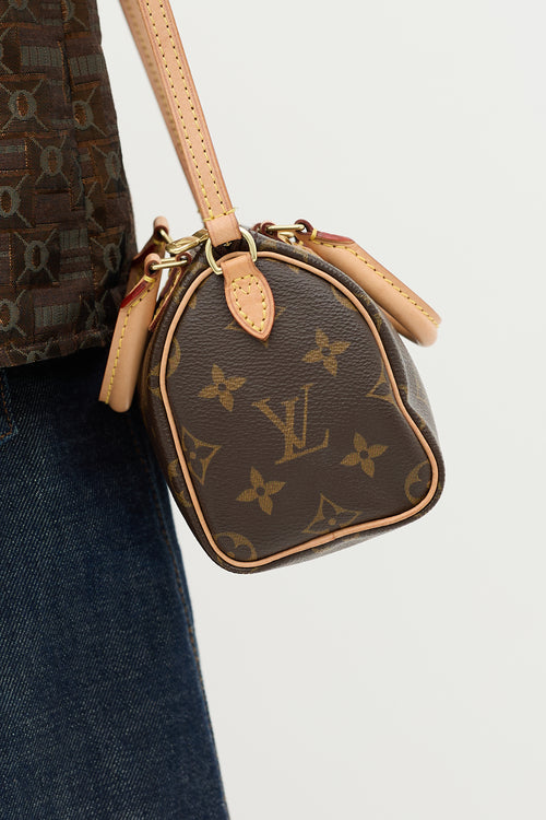 Louis Vuitton 2020 Monogram Nano Speedy Bag