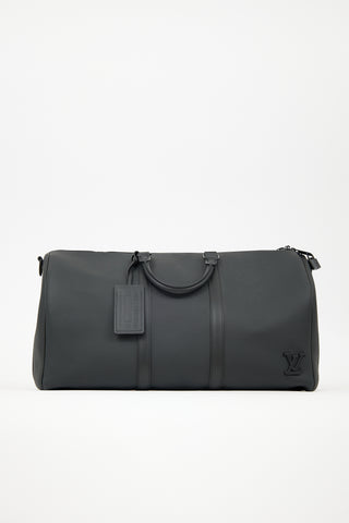 Louis Vuitton Aerogram Leather Keepall Bandouliere 50 Bag