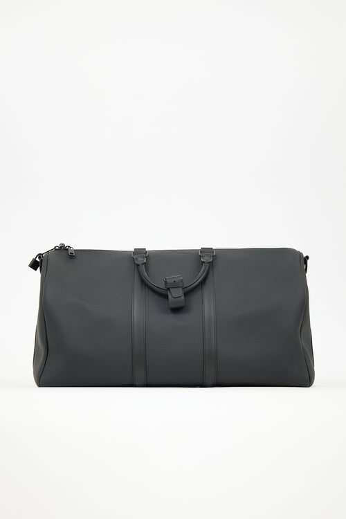 Louis Vuitton Aerogram Leather Keepall Bandouliere 50 Bag