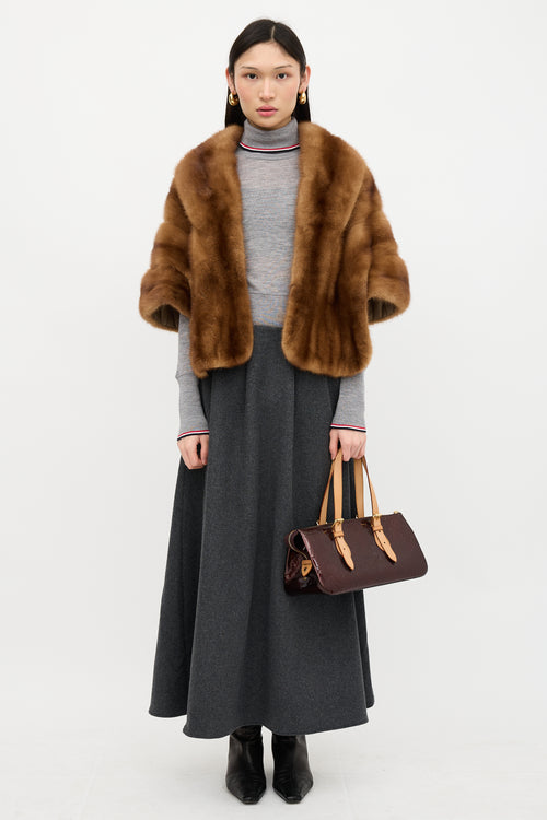 Louis Vuitton Amarante Vernis Rosewood Avenue Bag