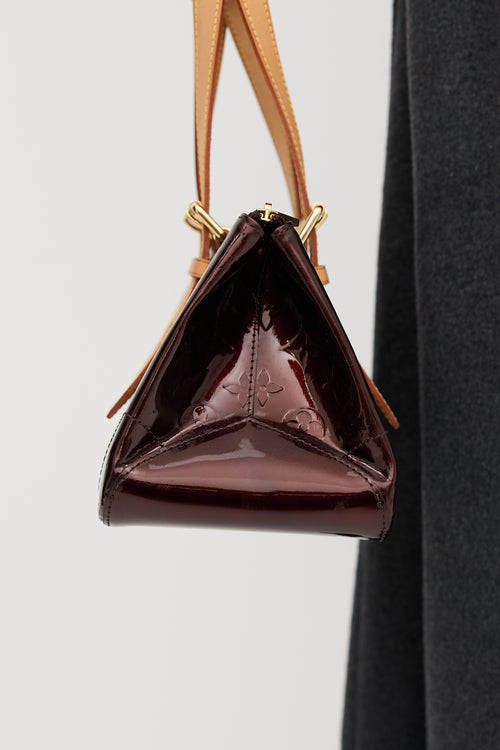 Louis Vuitton Amarante Vernis Rosewood Avenue Bag