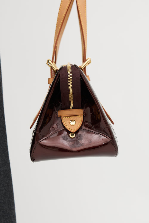 Louis Vuitton Amarante Vernis Rosewood Avenue Bag