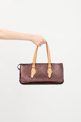 Louis Vuitton Amarante Vernis Rosewood Avenue Bag