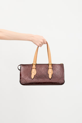 Louis Vuitton Amarante Vernis Rosewood Avenue Bag