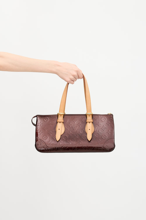 Louis Vuitton Amarante Vernis Rosewood Avenue Bag