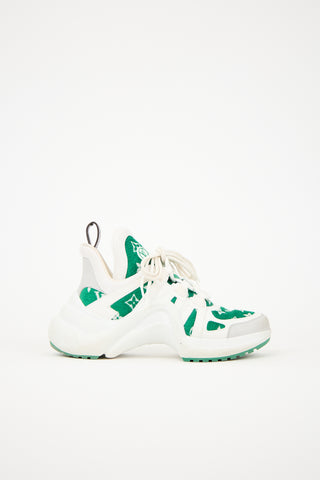 Louis Vuitton Monogram Velvet Archlight Sneaker