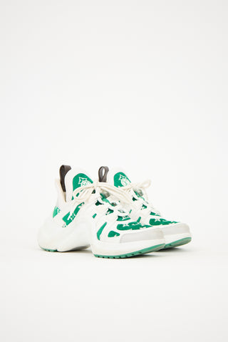 Louis Vuitton Monogram Velvet Archlight Sneaker