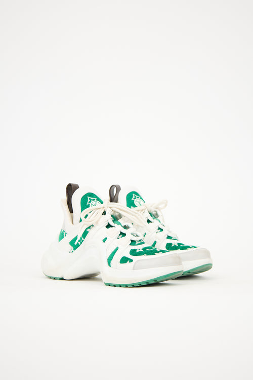 Louis Vuitton Monogram Velvet Archlight Sneaker