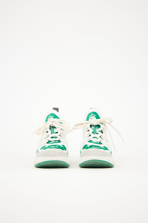 Louis Vuitton Monogram Velvet Archlight Sneaker
