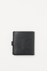 Louis Vuitton Black Epi Leather Bifold Wallet