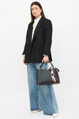 Louis Vuitton Taurillon Capucine MM Top Handle Bag