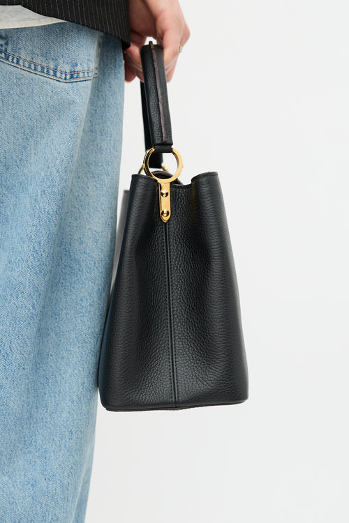 Louis Vuitton Taurillon Capucine MM Top Handle Bag
