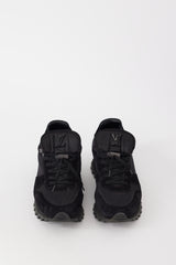 Louis Vuitton Black Mesh & Suede Runner Sneaker